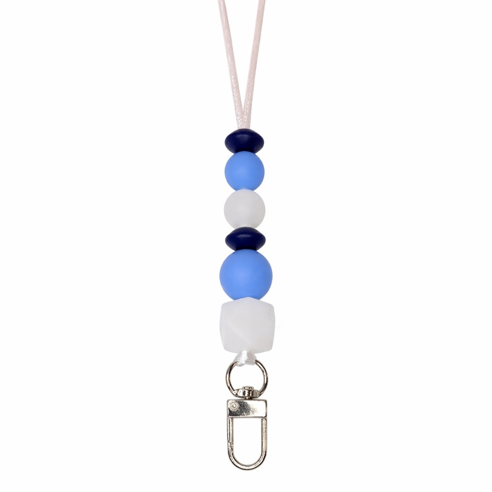 Silicone Beaded Lanyard